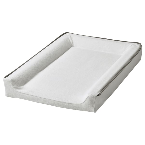 IKEA VÄDRA Cover For Changing Pad White 18 7/8x29 1/8 "