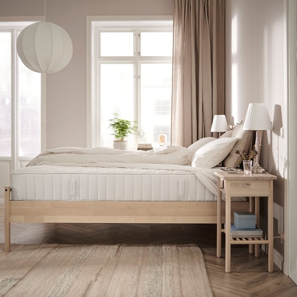 IKEA VÅGSTRANDA Pocket Spring Mattress Medium Firm/white Queen