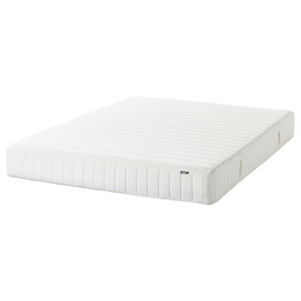 IKEA VALEVÅG Pocket spring mattress medium firm/white Queen