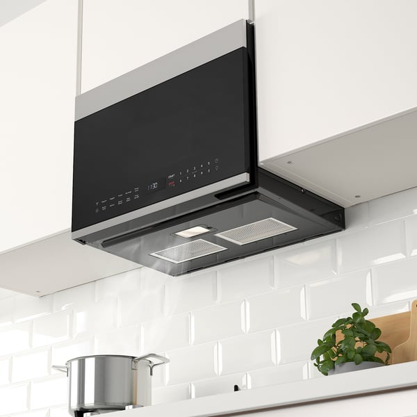 IKEA VÄLSKAPT Over-the-range Microwave Stainless Steel