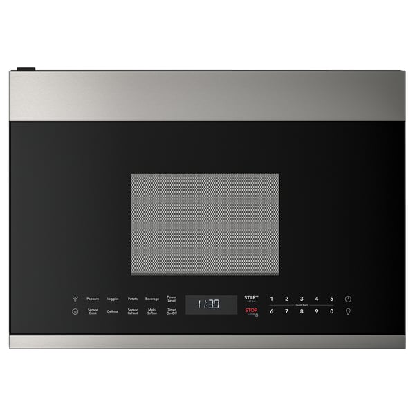 IKEA VÄLSKAPT Over-the-range microwave Stainless steel