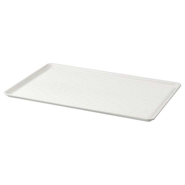 IKEA VÄLVÅRDAD Dish drainer white/galvanized 20 ½x13 ¾ "
