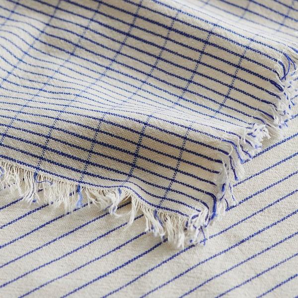 IKEA VÄLVÅRDAD Dish Towel White/blue Patterned 18x24 "
