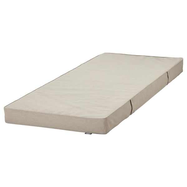 IKEA VANNAREID Pocket spring mattress firm/beige Twin