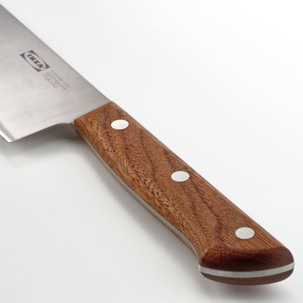 IKEA VARDAGEN Chef's Knife Stainless Steel/walnut 8 "