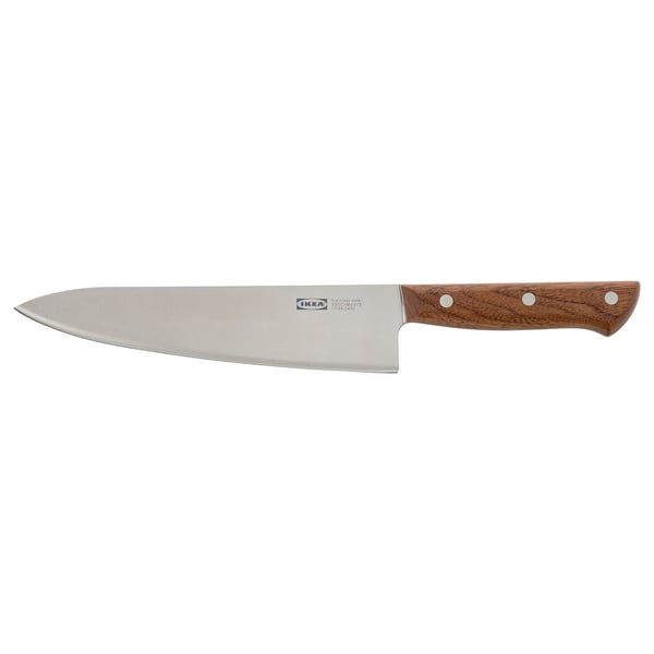 IKEA VARDAGEN Chef's knife stainless steel/walnut 8 "