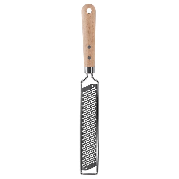 IKEA VARDAGEN Zester with handle stainless steel/beech 13 "