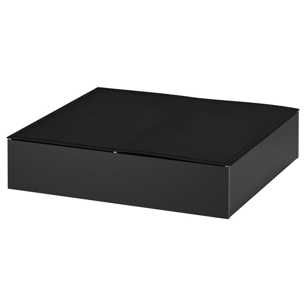 IKEA VARDÖ Underbed storage box black 25 5/8x27 1/2 "