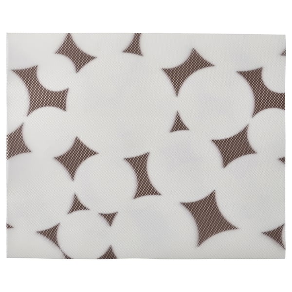 IKEA VÅRKLYNNE Place mat patterned black/white 14 ¼x11 ½ "