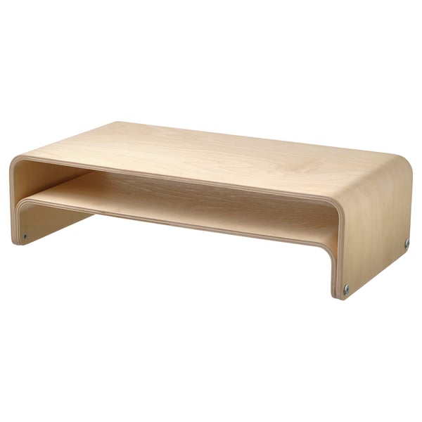 IKEA VATTENKAR Laptop/monitor stand birch 20 1/2x10 1/4 "