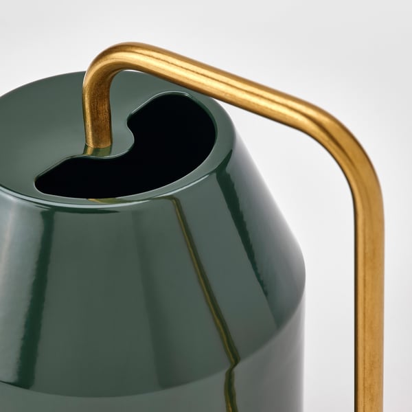 IKEA VATTENKRASSE Watering Can Black-green/gold 68 Oz