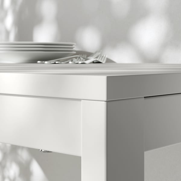 IKEA VIHALS Extendable Table White 33 1/8/47 1/4x29 1/8 "