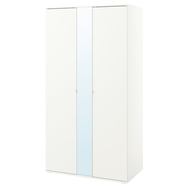 IKEA VIHALS Wardrobe with 2 doors white 41 3/8x22 1/2x78 3/4 "
