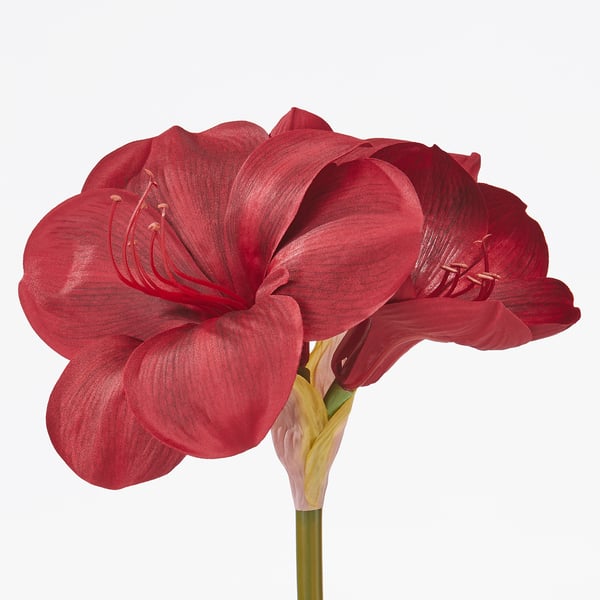 IKEA VINTERFINT Artificial Flower Indoor/outdoor Amaryllis/red 23 ½ "