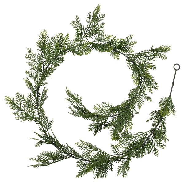 IKEA VINTERFINT Artificial garland indoor/outdoor/green 1 ¾ yard IKEA VINTERFINT Artificial garland indoor/outdoor/green 1 ¾ yard