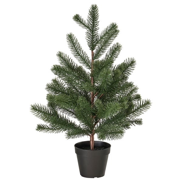 IKEA VINTERFINT Artificial potted plant indoor/outdoor/christmas tree green 4 ¾ "