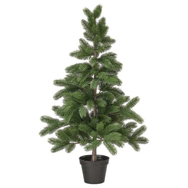 IKEA VINTERFINT Artificial potted plant indoor/outdoor/christmas tree green 6 ¾ "