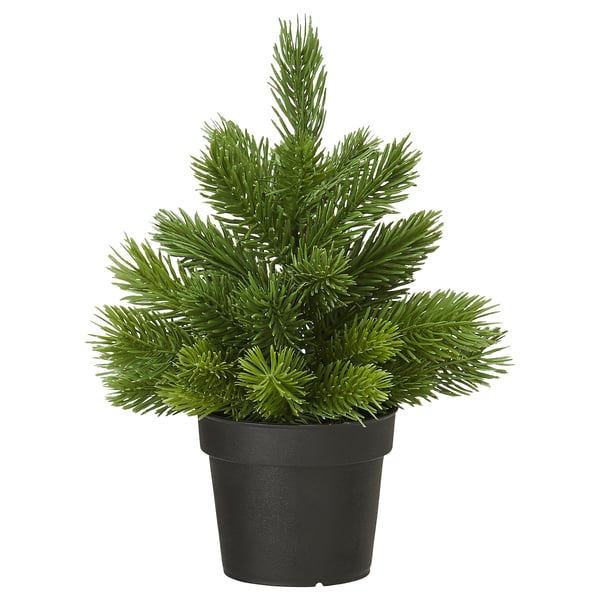 IKEA VINTERFINT Artificial potted plant indoor/outdoor christmas tree/green 3 ½ "