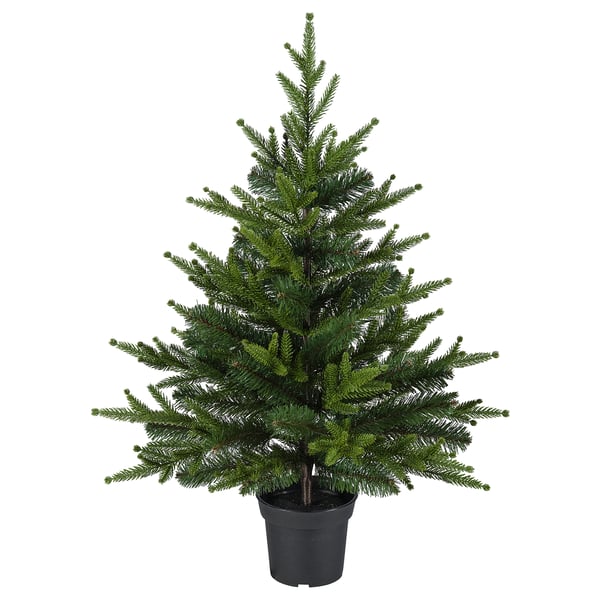 IKEA VINTERFINT Artificial potted plant indoor/outdoor/christmas tree green 6 "