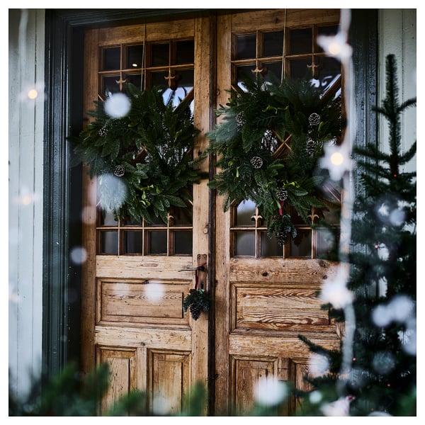 IKEA VINTERFINT Artificial Wreath Indoor/outdoor/pine Cone Green 23 ½ "