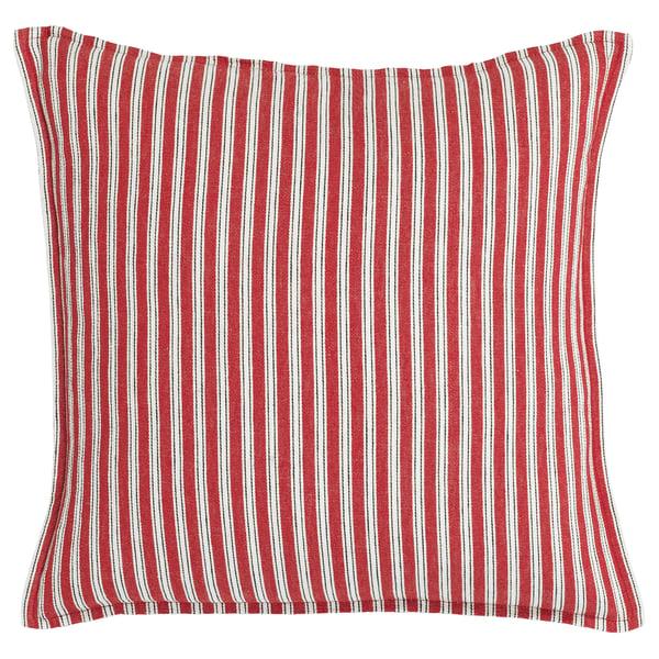 IKEA VINTERFINT Cushion cover stripe red/white 20x20 "