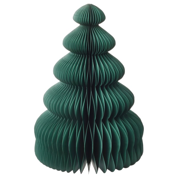 IKEA VINTERFINT Decoration Christmas tree shaped green 14 ¼ "