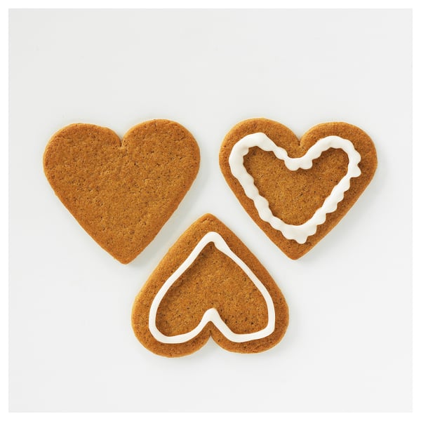 IKEA VINTERFINT Scented Tealight Gingerbread Cookies/red 3.5 Hr