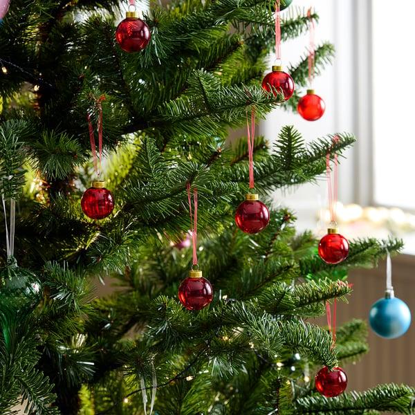 IKEA VINTERFINT Tree Ornament Bauble Glass/red 1 ½ "