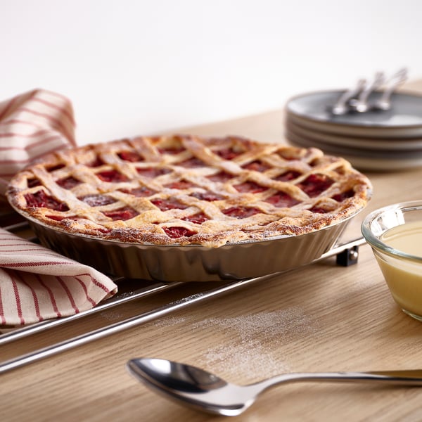 IKEA VINTERROCKA Pie Plate Stainless Steel 12 "/74.4 Oz