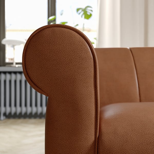 IKEA VISKAFORS 1.5-seat Armchair Högalid Brown/brown