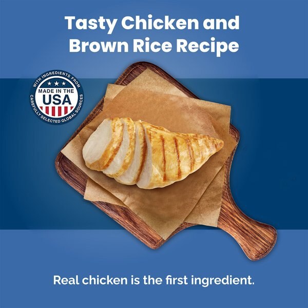 Chewy Blue Buffalo Life Protection Formula Adult Chicken & Brown Rice Recipe Dry Dog Food 34-lb Bag