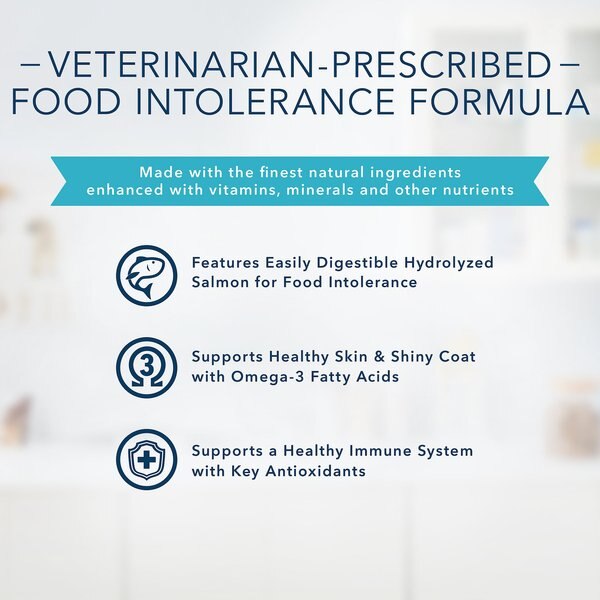 Chewy Blue Buffalo Natural Veterinary Diet HF Hydrolyzed For Food Intolerance Grain-Free Wet Dog Food 12.5-oz Case Of 24