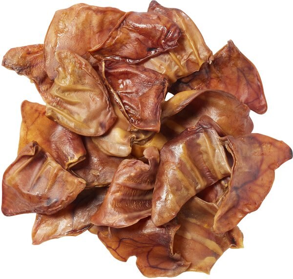 Chewy Bones & Chews Pig Ear Chews Dog Treats 20 count