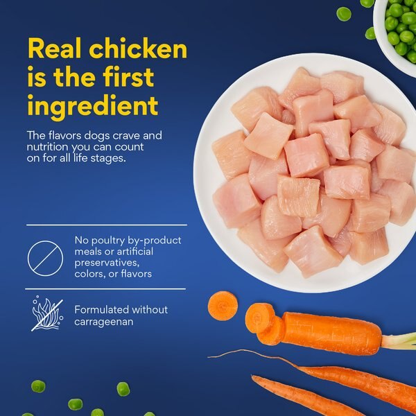 Chewy Chewy Stews Chicken & Vegetables Recipe In Gravy Grain-Free Canned Dog Food (FORMERLY AMERICAN JOURNEY) 12.5-oz Can Case Of 24