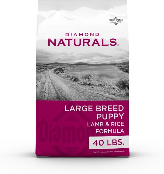 Chewy Diamond Naturals Large Breed Puppy Formula Dry Dog Food 40-lb Bag
