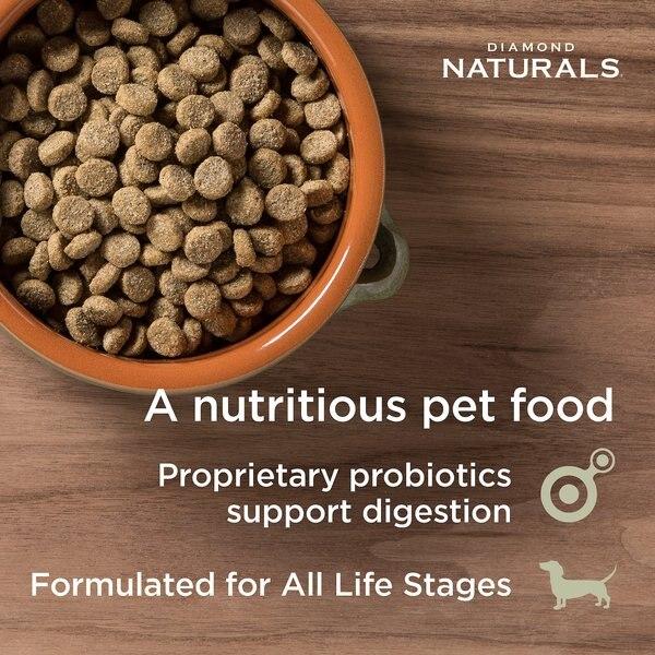 Chewy Diamond Naturals Skin & Coat Formula All Life Stages Dry Dog Food 30-lb Bag