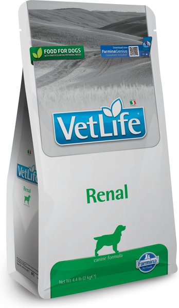 Chewy Farmina Vet Life Renal Canine Dry Dog Food 4.4-lb Bag