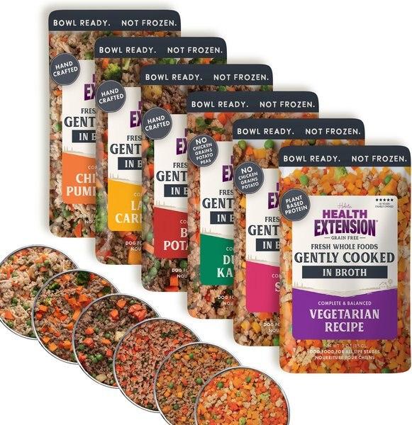 Chewy Health Extension Gently Cooked Grain-Free Variety Pack Wet Dog Food 3-oz Pouch 20 Count