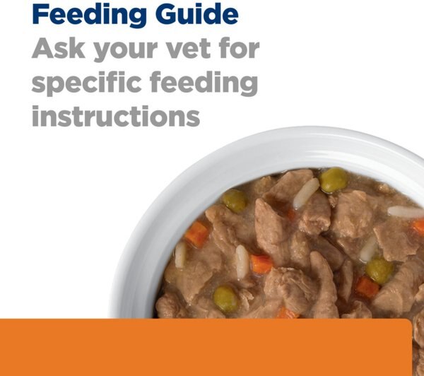 Chewy Hill's Prescription Diet C/d Multicare Urinary Care Chicken & Vegetable Stew Wet Dog Food 5.5-oz Can Case Of 4