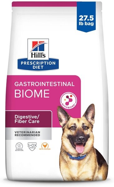 Chewy Hill's Prescription Diet Gastrointestinal Biome Chicken Flavor Dry Dog Food 27.5-lb bag