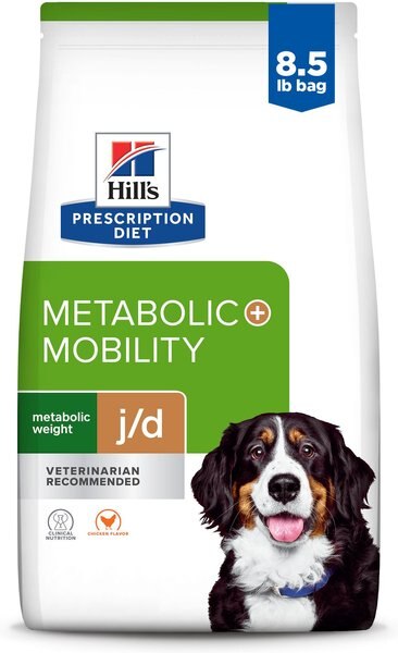 Chewy Hill's Prescription Diet Metabolic + Mobility J/d Chicken Flavor Dry Dog Food 8.5-lb Bag
