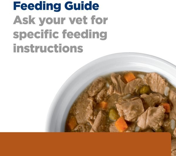 Chewy Hill's Prescription Diet W/d Multi-Benefit Digestive Weight Glucose Urinary Management Vegetable & Chicken Stew Wet Dog Food 5.5-oz Can Case Of 4
