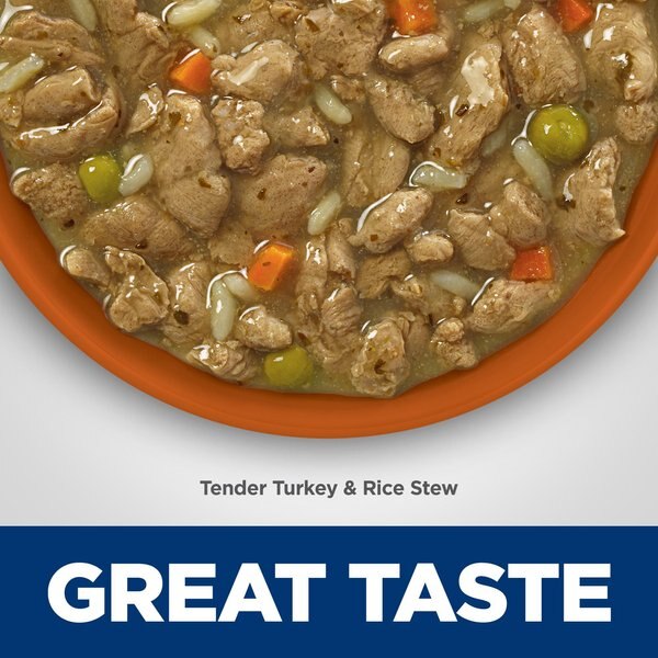 Chewy Hill's Science Diet Adult Sensitive Stomach & Skin Tender Turkey & Rice Stew Canned Dog Food 12.5-oz Case Of 24