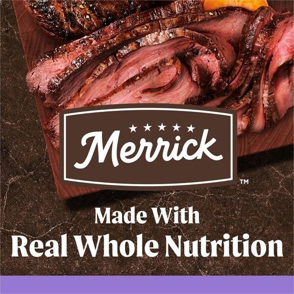Chewy Merrick Grain-Free Dry Puppy Food Real Beef & Sweet Potato Recipe 4-lb Bag