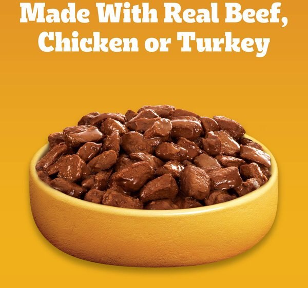 Chewy Pedigree Puppy Variety Pack Wet Dog Food 3.5-oz Pouch Pack Of 18