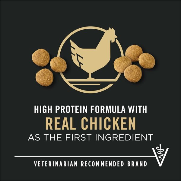 Chewy Purina Pro Plan Adult Large Breed Weight Management Chicken & Rice Formula Dry Dog Food 34-lb Bag