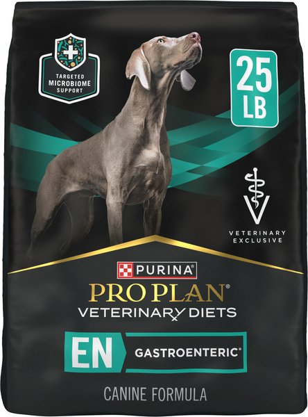 Chewy Purina Pro Plan Veterinary Diets EN Gastroenteric Dry Dog Food 25-lb Bag