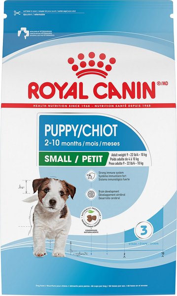 Chewy Royal Canin Size Health Nutrition Small Puppy Dry Dog Food 30-lb Bag
