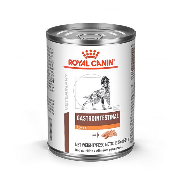 Chewy Royal Canin Veterinary Diet Adult Gastrointestinal Low Fat Loaf Canned Dog Food 13.5-oz Can Case Of 12