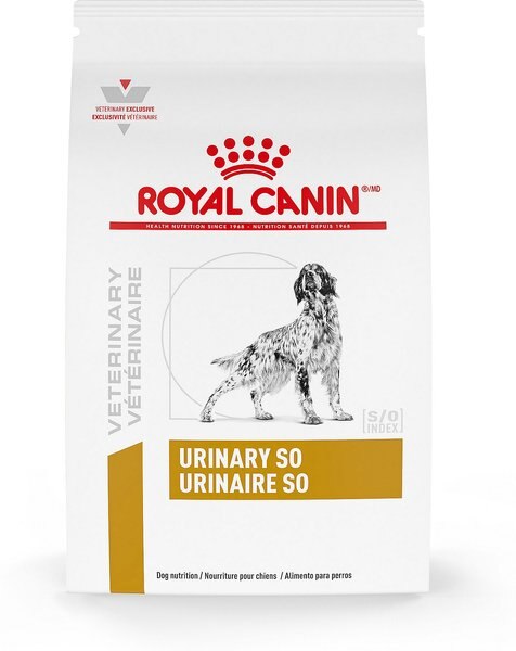 Chewy Royal Canin Veterinary Diet Adult Urinary SO Dry Dog Food 25.3-lb Bag